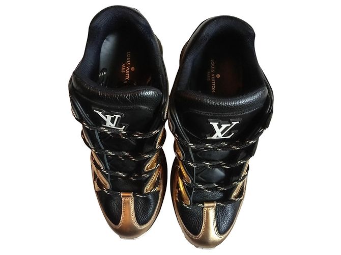 Sneakers Louis Vuitton Zig Zag da Uomo Nero - vista 6