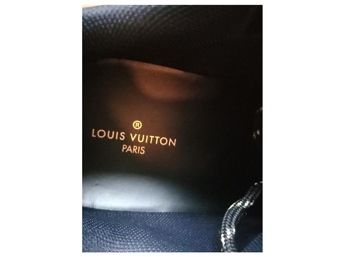 Sneakers Louis Vuitton Zig Zag da Uomo Nero - vista 8