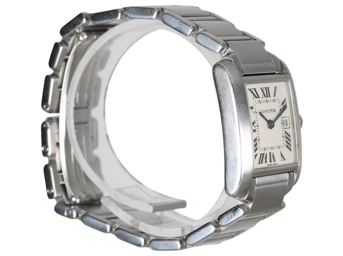 Cartier Tank Francese Bianco - vista 2