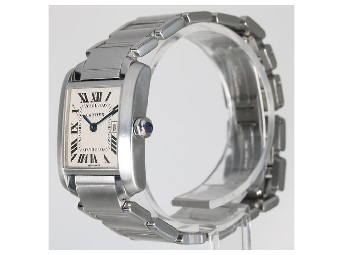 Cartier Tank Francese Bianco - vista 6