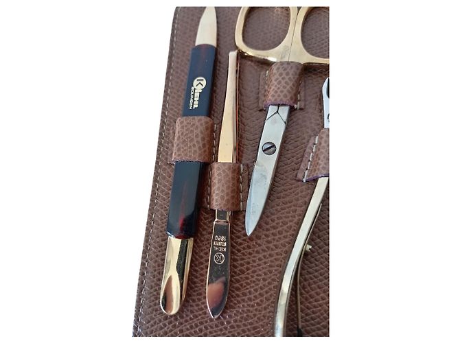 Set per Manicure Loewe Vintage Cammello - vista 5
