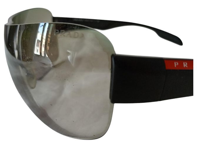 Prada Linea Rossa PS Sunglasses Black - view 4