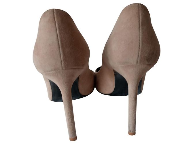 Scarpe Saint Laurent Beige - vista 5