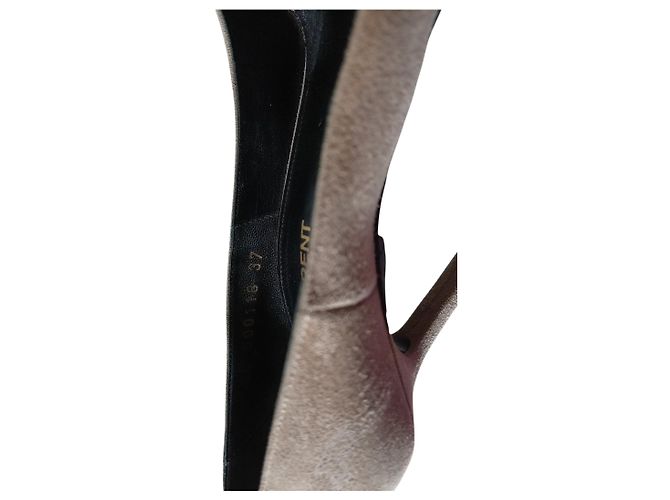 Scarpe Saint Laurent Beige - vista 8