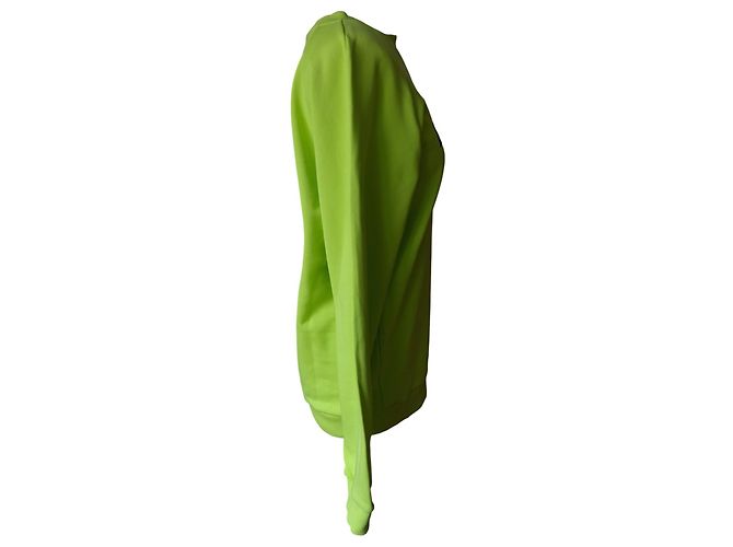 Moletom Balmain Verde Neon Algodão - vista 5