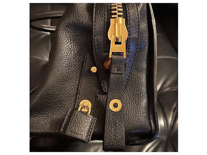 Bolsa Charlotte de couro com detalhes em esmalte grande - Tom Ford - vista 5