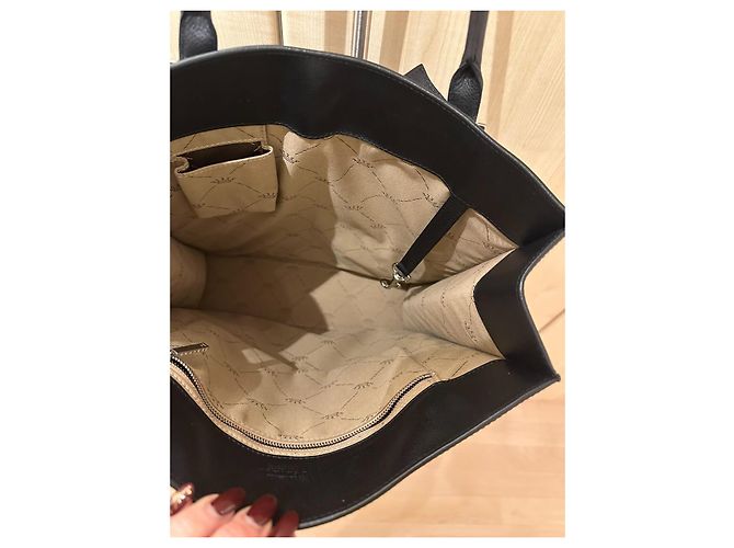 Delvaux Le Jeff Tote Bag Leder Schwarz - Ansicht 9