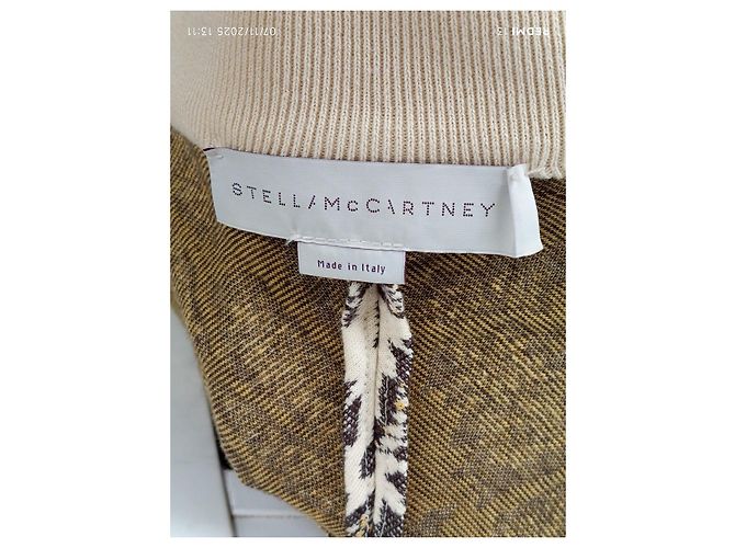 Stella Mc Cartney Chaqueta Stella McCartney Oversize de Algodón Multicolor - vista 10