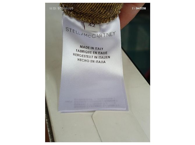 Stella Mc Cartney Chaqueta Stella McCartney Oversize de Algodón Multicolor - vista 11