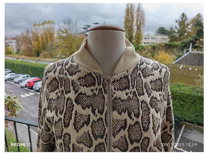 Stella Mc Cartney Chaqueta Stella McCartney Oversize de Algodón Multicolor - vista 2