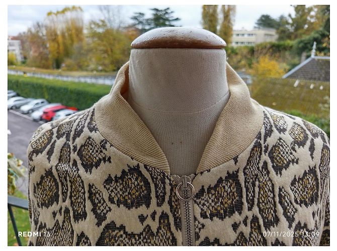 Stella Mc Cartney Chaqueta Stella McCartney Oversize de Algodón Multicolor - vista 3