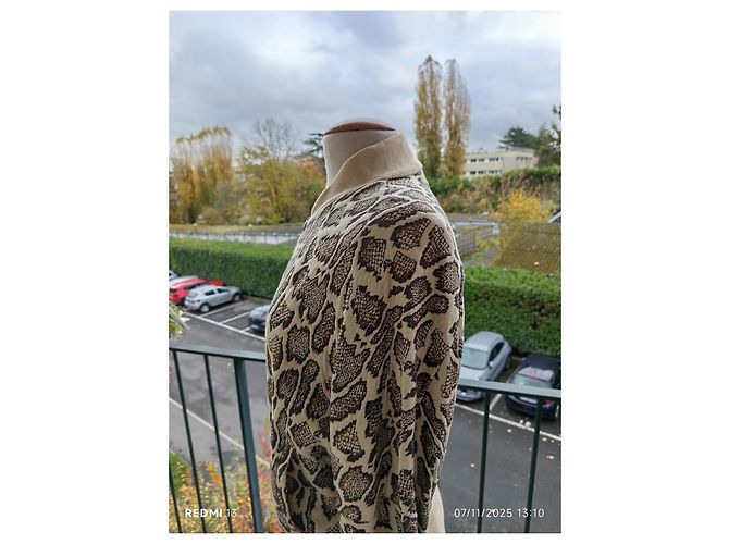 Stella Mc Cartney Chaqueta Stella McCartney Oversize de Algodón Multicolor - vista 5