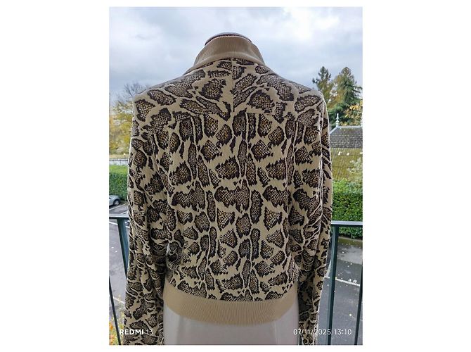 Stella Mc Cartney Chaqueta Stella McCartney Oversize de Algodón Multicolor - vista 6