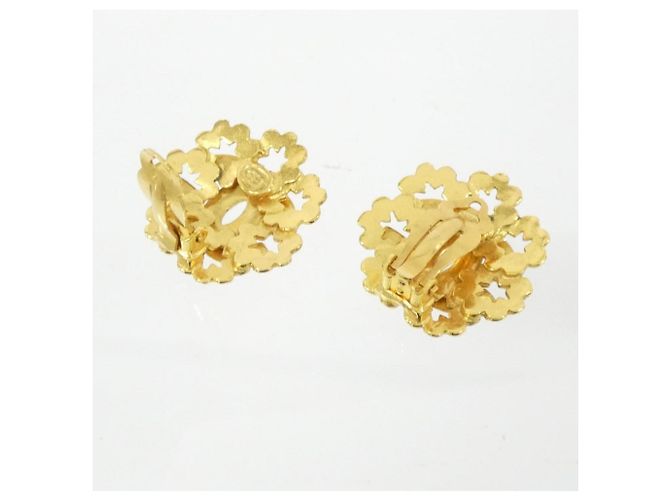 Orecchini a clip dorati Chanel D'oro - vista 3