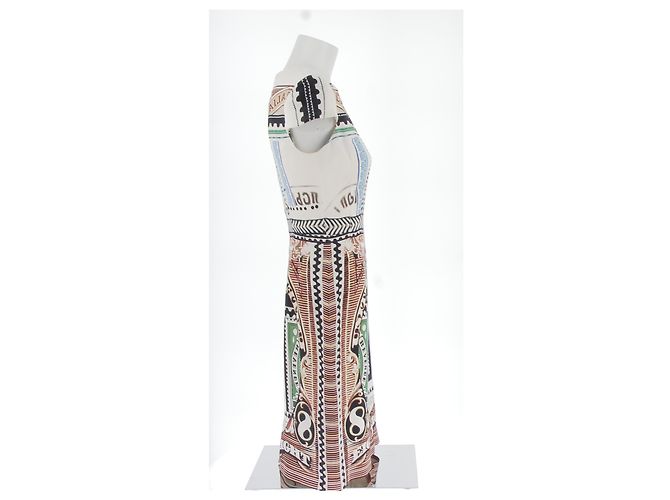 Mary Katrantzou Bedrucktes Kleid aus Polyester Mehrfarben - Ansicht 3