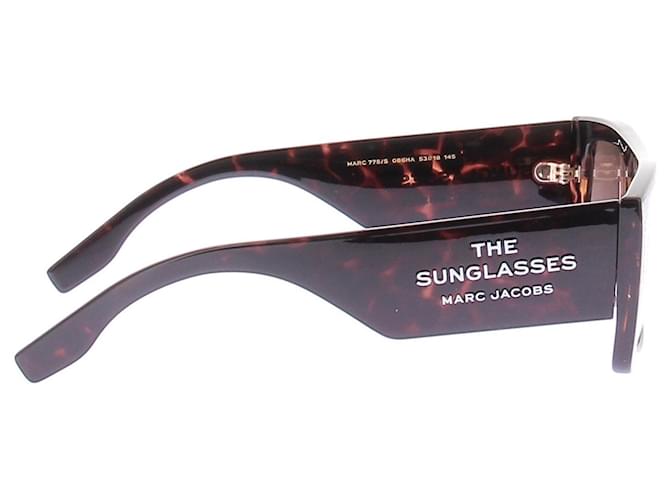 Marc Jacobs Sonnenbrille Schildpatt Braun - Ansicht 5