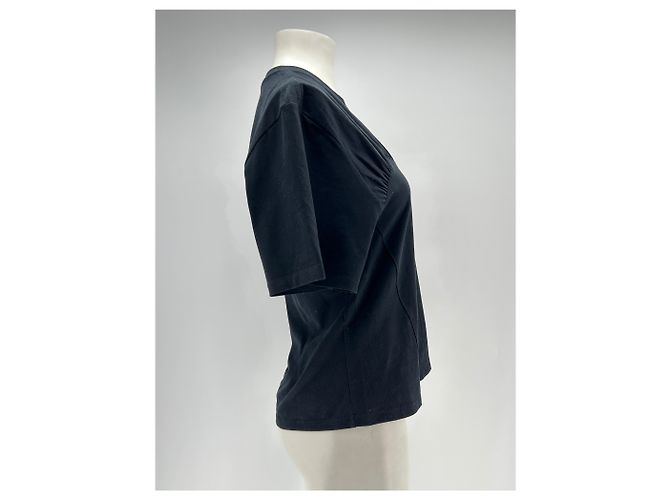 Camiseta negra de algodón Isabel Marant Negro - vista 3