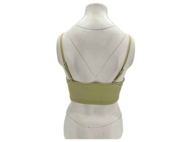 Autre Marque Top corta verde con spalline CIDER XS - vista 2