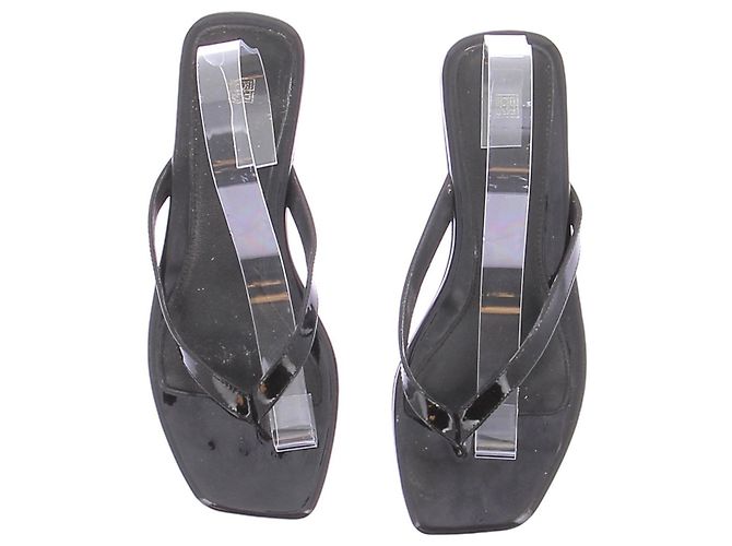 Sandali Totême in pelle nera Nero - vista 6