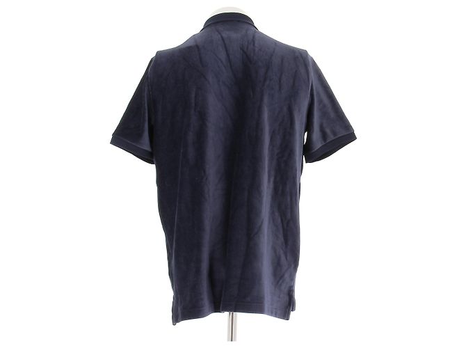 Polo Ralph Lauren Polo marine en velours Navy blue - view 2