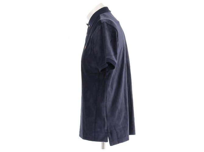 Polo Ralph Lauren Polo marine en velours Navy blue - view 3