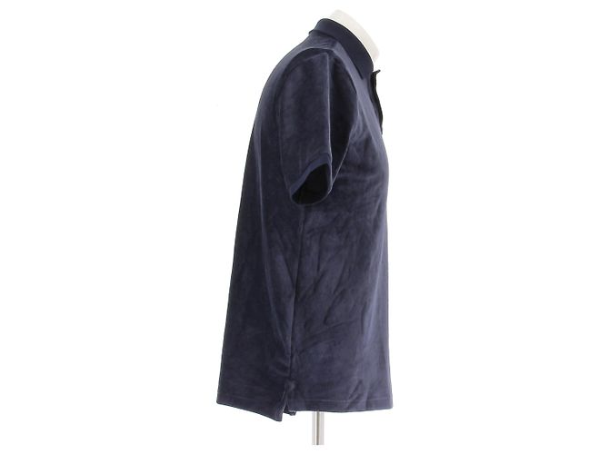 Polo Ralph Lauren Polo marine en velours Navy blue - view 4