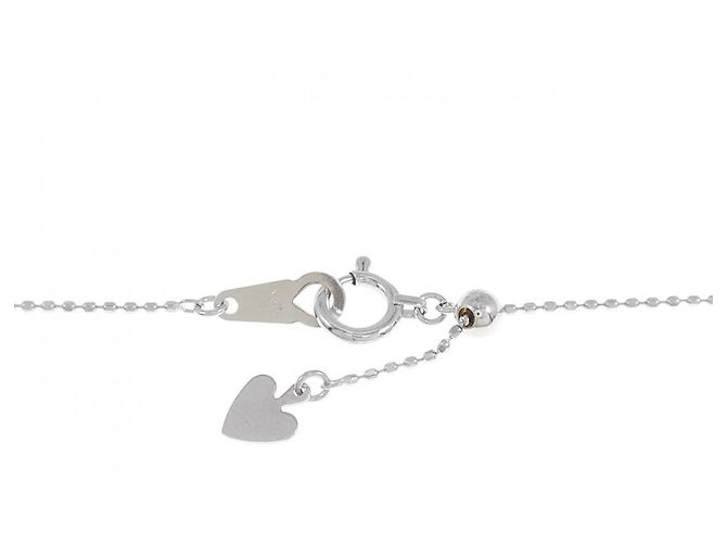 Autre Marque Collana con croce di diamante in oro bianco Au750 Argento - vista 5
