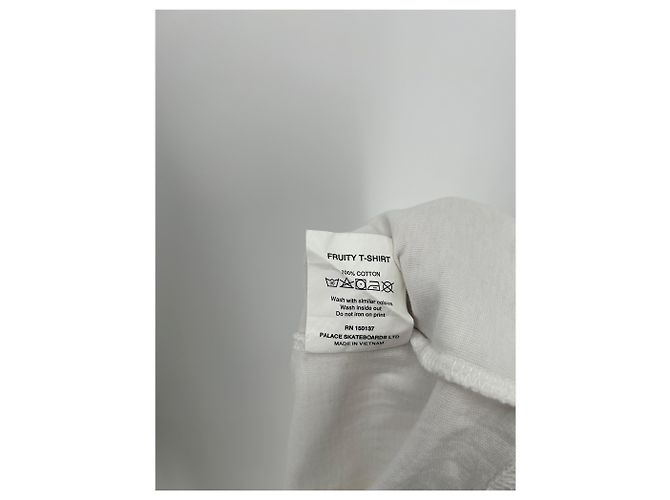 Autre Marque Camiseta branca com morango Branco - vista 5