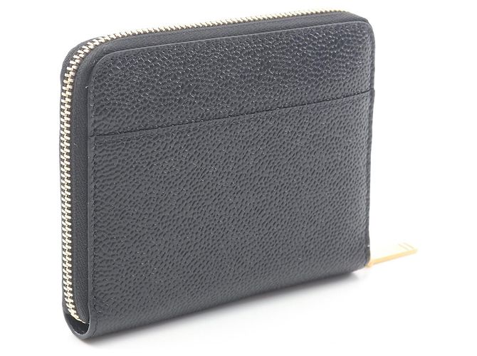 Cartera de cuero con cremallera THOM BROWNE - vista 2