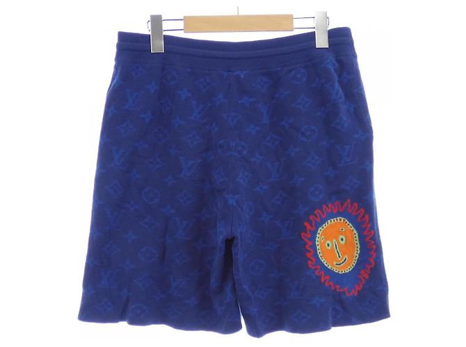Bermuda Louis Vuitton Yayoi Kusama Azul - vista 2