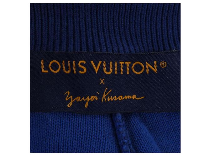 Bermuda Louis Vuitton Yayoi Kusama Azul - vista 4