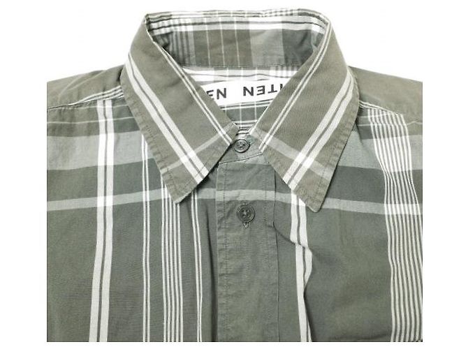 Autre Marque CAMICIA STANDARD CITEN Camicia di cotone Grigio - vista 5