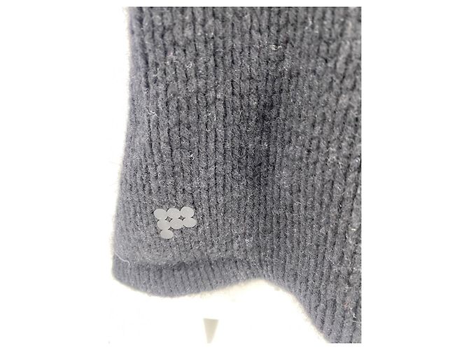 Autre Marque Sciarpa in Cashmere - The Pangaia Nero - vista 3