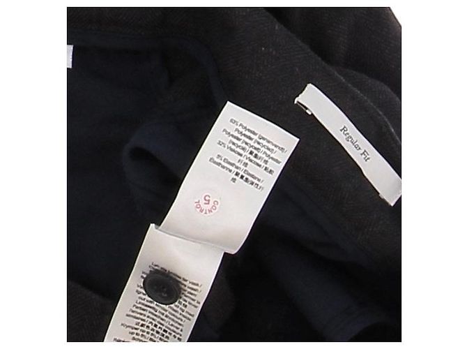 Autre Marque LES DEUX Gerade Hose Grau Braun Größe 32 - Ansicht 4