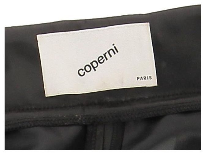 Calças de verniz preto Coperni - vista 5