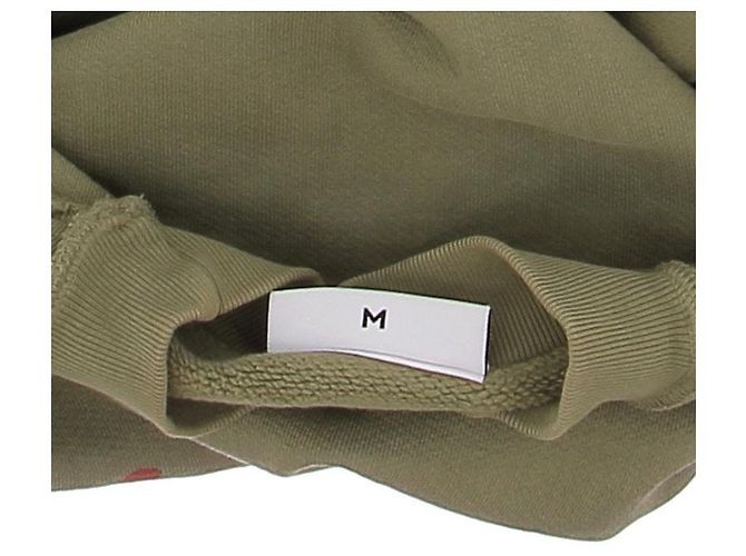 Autre Marque Felpa in cotone kaki Cherry M Cachi - vista 6