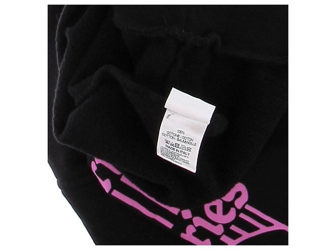 Autre Marque ARIES Kapuzenpullover schwarz mit mehrfarbigem Logo - Ansicht 7