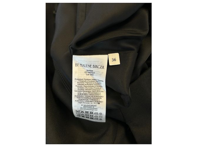 Falda larga negra By Malene Birger Negro - vista 5