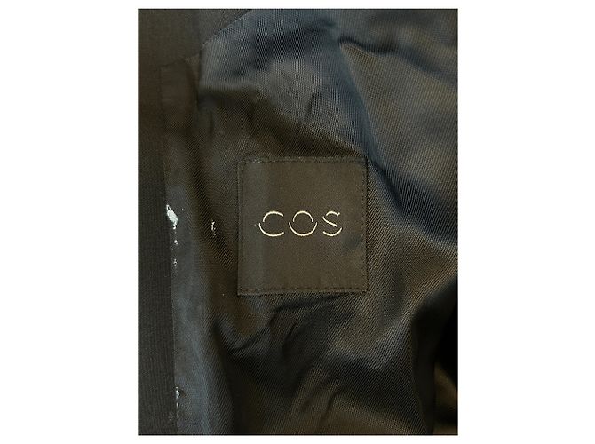 Cos Schwarzer Wollblazer - Ansicht 3