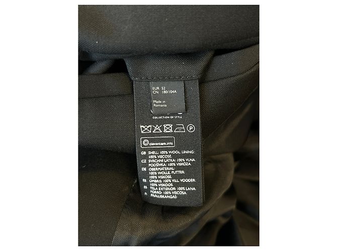 Cos Schwarzer Wollblazer - Ansicht 4