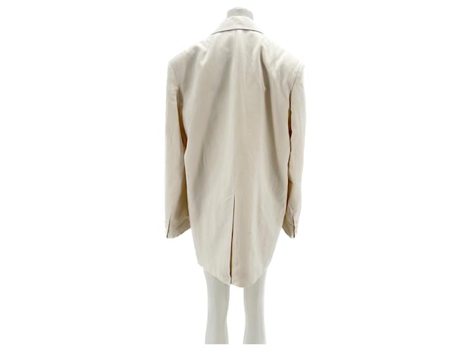 Autre Marque Blazer oversize blanco - vista 2
