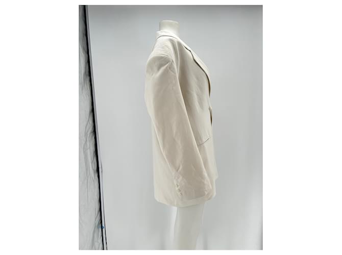 Autre Marque Blazer oversize blanco - vista 3