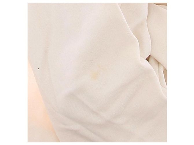Autre Marque T-shirt a maniche lunghe crema NNO7 in cotone - vista 5