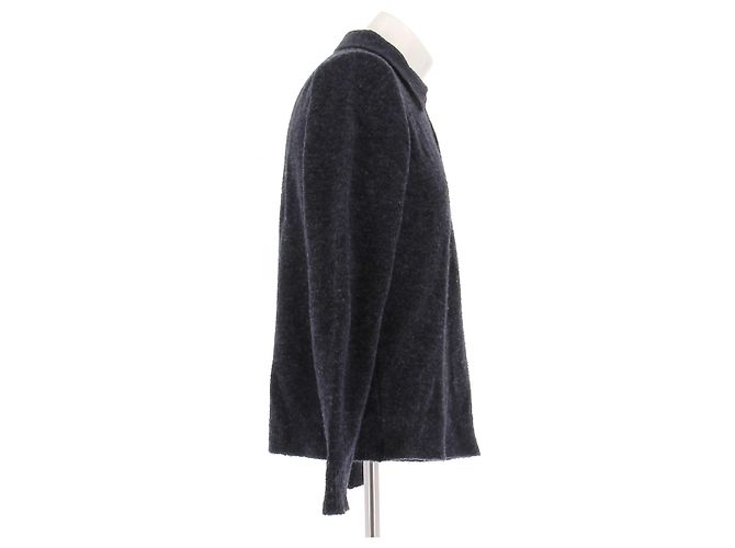 Autre Marque Maglione in lana grigio NNO7 M - vista 3