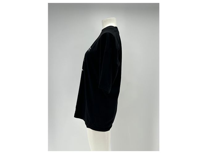 Autre Marque Camiseta negra de algodón LA APPAREL Negro - vista 4