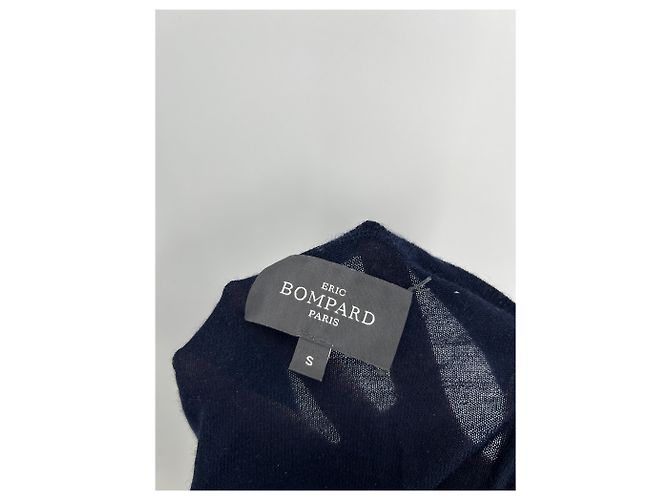 Suéter de cachemira azul marino Eric Bompard - vista 5