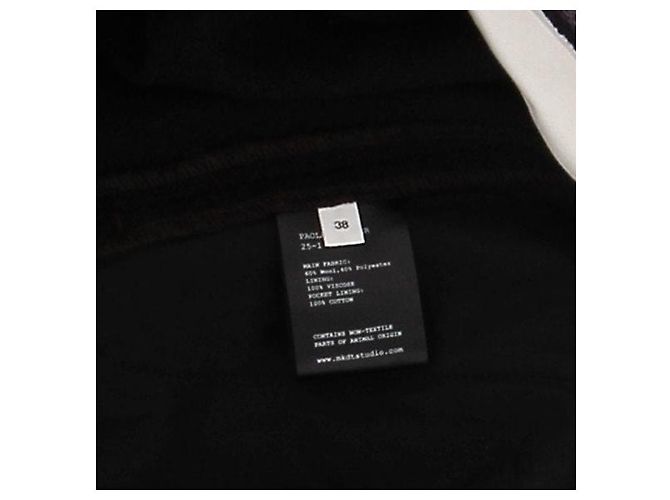 Autre Marque Braune Hose MARK KENLY DOMINO TAN aus Viskose - Ansicht 6