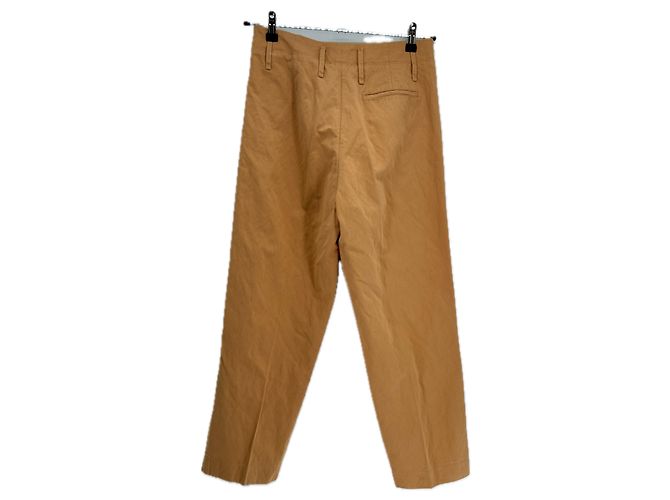 Forte Forte Hose aus Baumwolle Camel Kamel - Ansicht 2