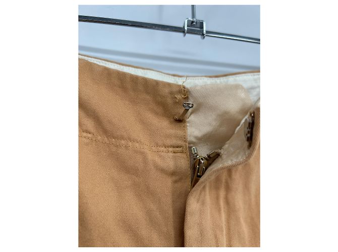 Forte Forte Hose aus Baumwolle Camel Kamel - Ansicht 3
