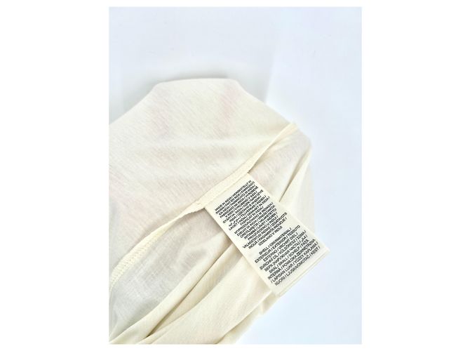 Autre Marque Tee-shirt blanc cassé White - view 6